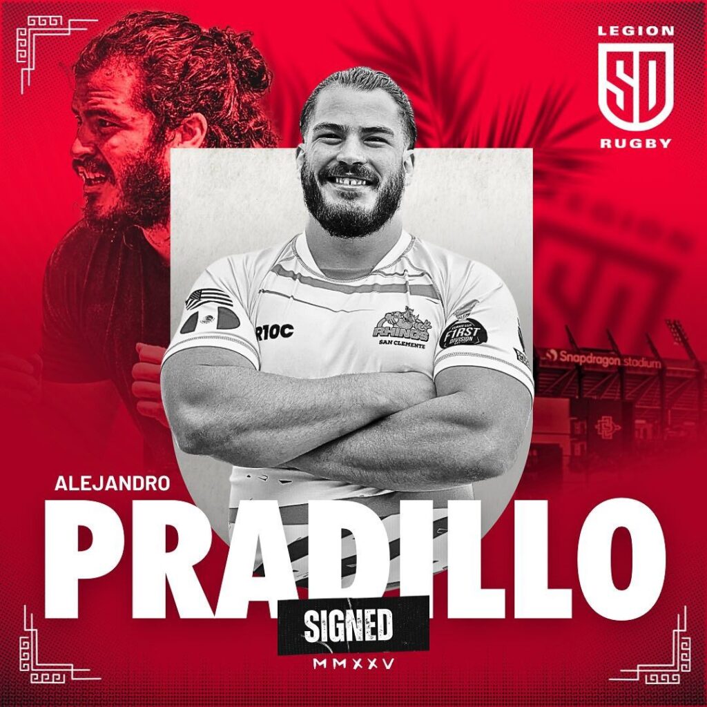 SELECCION DE RUGBY ANUNCIANDO A ALEJANDRO PRADILLO